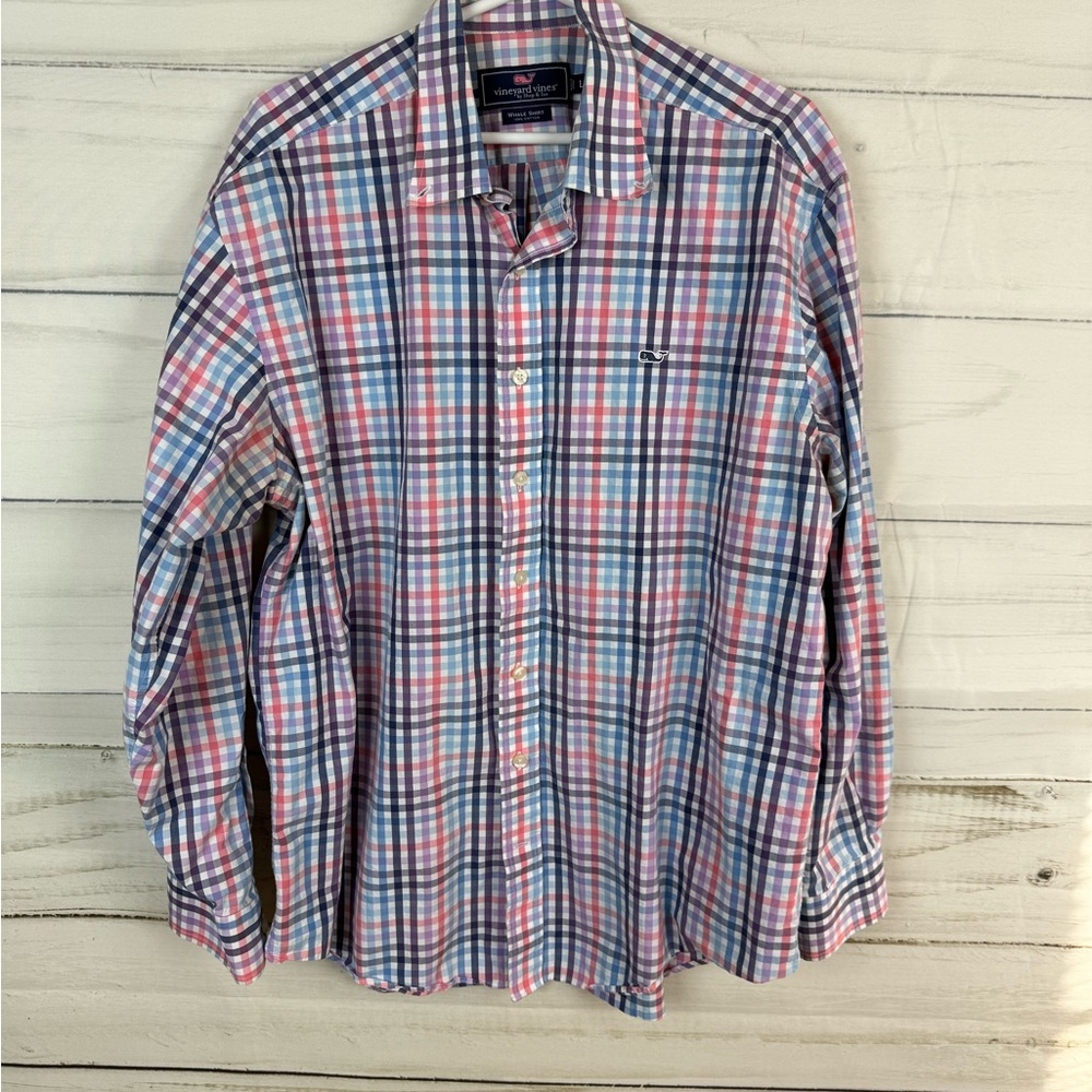 Vineyard Vines Multicolor Plaid Button Down Shirt